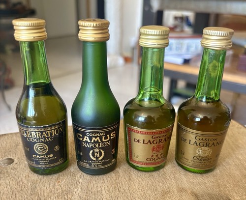 Mini bottle cognac - 4,