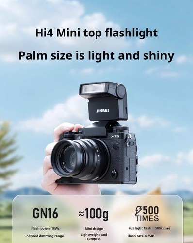 Jinbei mini set top flash - jinbei, hi-4