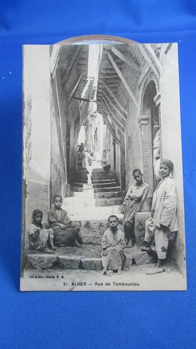 Cpa algerie alger rue - alger, de