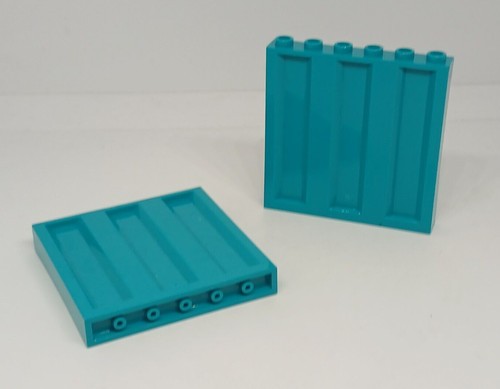 Lego panneau ondulé - panneau, x