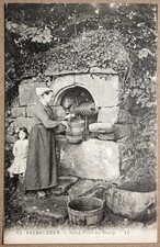CPA - TRÉBEURDEN Vieux Puits au Bourg