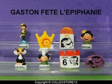 SERIE COMPLETE DE FEVES GASTON LAGAFFE EPIPHANIE 2023