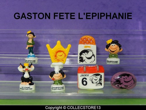 Serie complete feves gaston - de,