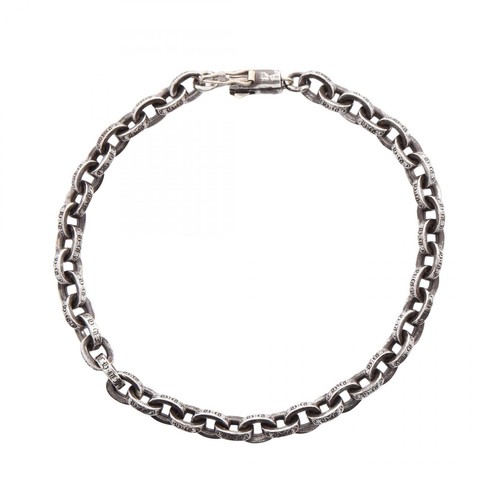 Bracelet chaîne papier - , chrome