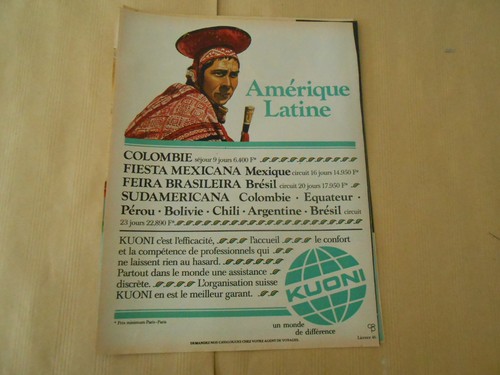Publicité 1981 advertising - ,