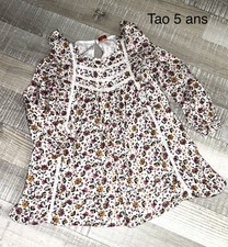 TAO  5 ANS FILLE / Robe coton