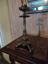 Bougeoir en Bronze Décor