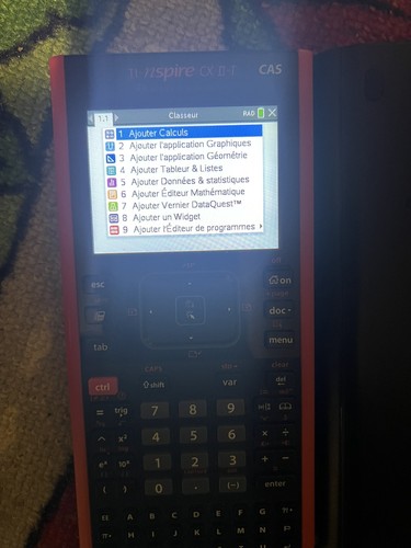 Calculatrice nspire ii - calculatrice, ii-t