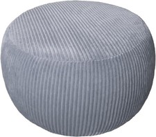 Unstuffed Ottoman Pouf Cover