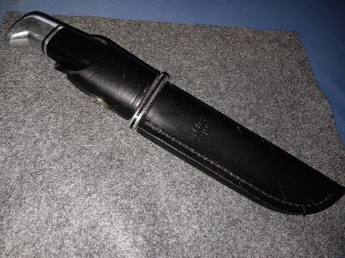 Buck 119 with sheath - buck,