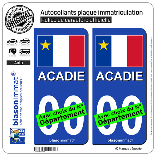 Stickers autocollant plaque - 2,