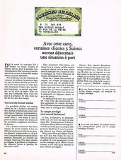 PUBLICITE  1969   CARTE 3