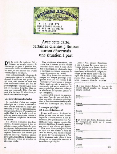 Publicite 1969 carte 3 - ,