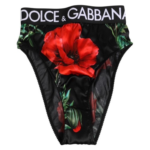 Culotte taille haute soie - en,