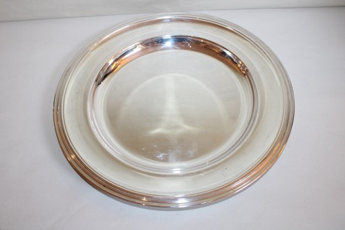 Plat service rond métal - plat,