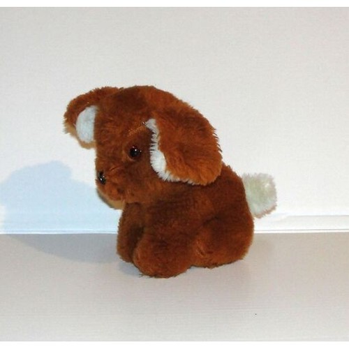 Peluche chien marron - peluche, ajena