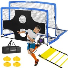 Lot de 2 buts de football pour enfants - 180 x 120 cm - Pour lentraînement da...