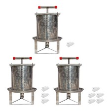 Extracteur de miel, presse à vin, presse manuelle avec main en T, séparateur