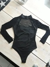 Body noir manche longue S/M