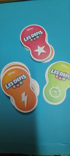 Carte les défis disney - les,