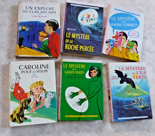 Livres bibliotheque rose - 6,