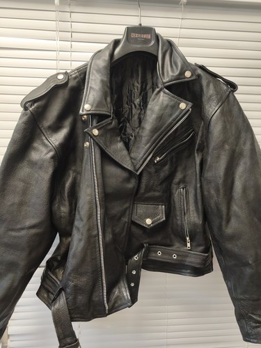 Blouson perfecto vintage - , cuir