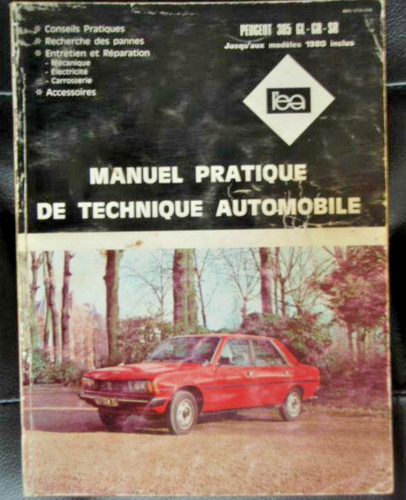 Revue technique peugeot 305 - revue, gl