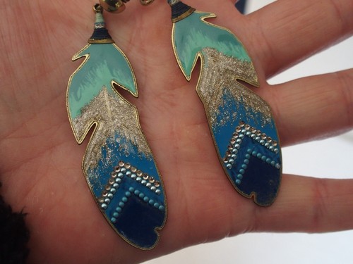Rare gas boucle d oreille - d,