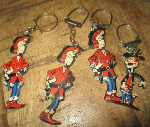 Lucky luke lot portes clé - portes-,