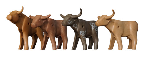 Playmobil taureau bœuf corne