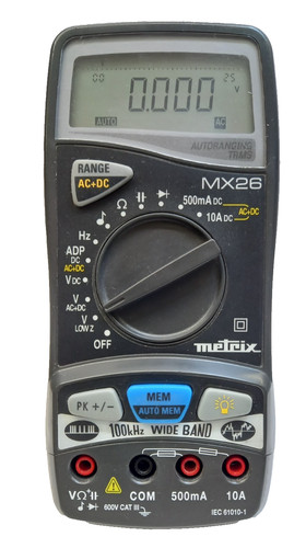 Multimètre metrix trms - 26,