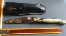 couteau LAGUIOLE EXTRA GENES DAVID XXL CORNE antique rare knife coltello messer
