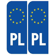 Pologne Euro Pl Badge Plaque