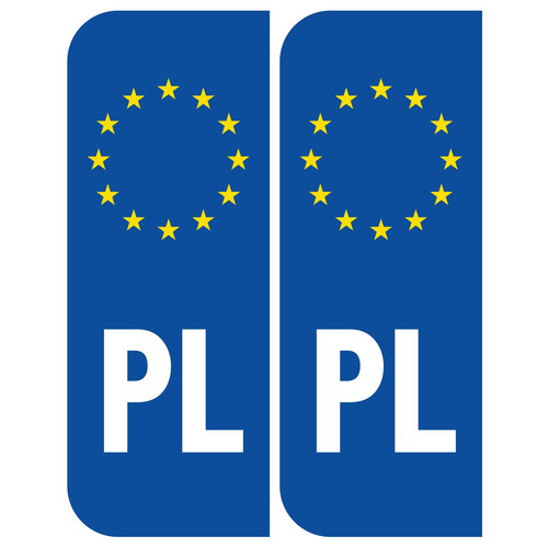 Pologne euro badge - pl,