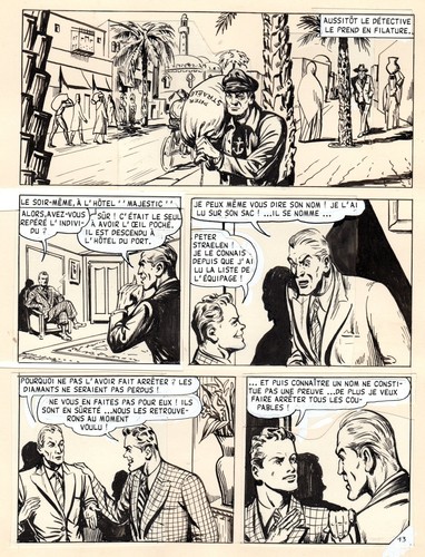 Bob dan planche originale - originale, jack