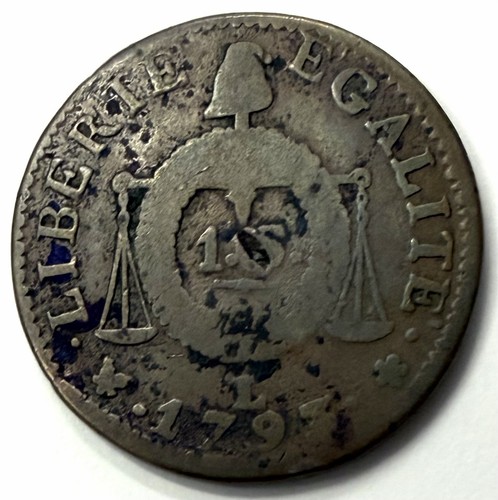 Pièce sol balance - la, 1793