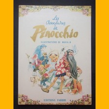 Les Aventures de PINOCCHIO Collodi Maraja 1966