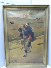 -TABLEAU HST signé  RAOUL