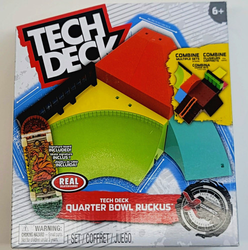 Tech deck quarter bowl ruckus - quarter,