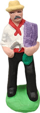 Santon 7 cm ramasseur de