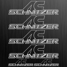AC SCHNITZER Logo autocollant sticker decal tuning Voiture Car 6 Pièces