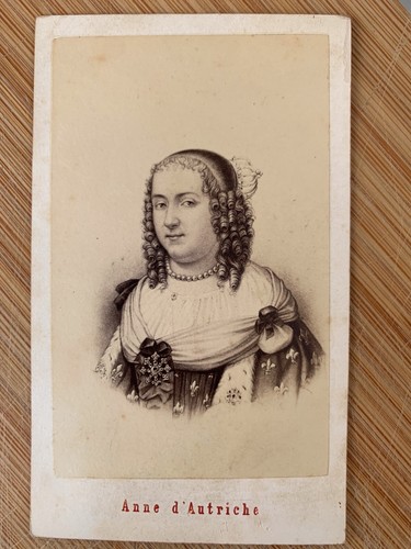 Photo carte cdv - 1865, neurdein
