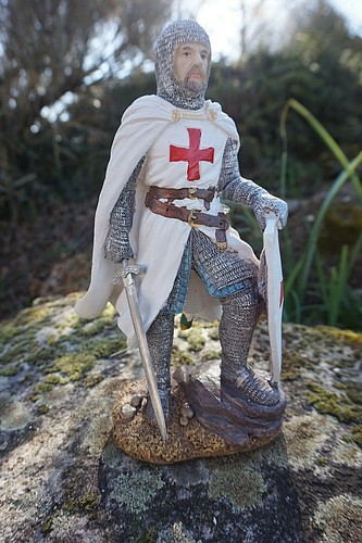 Hf1402 figurine templier - hf1402,