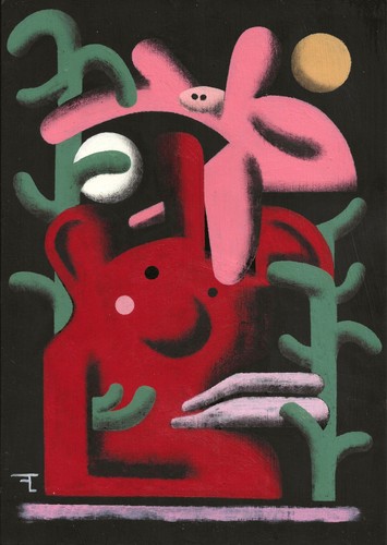 Art contemporain peinture