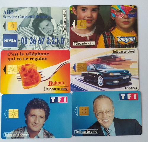 France telecartes unites - france,