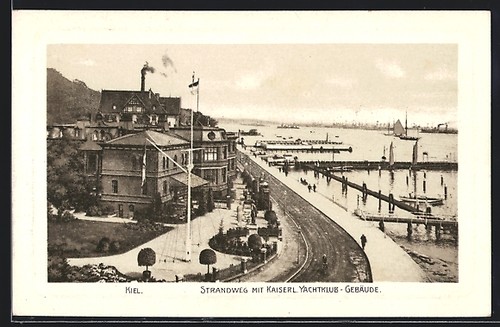 Carte postale kiel sentier de - carte,