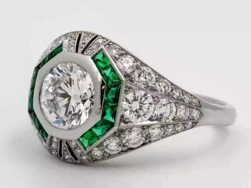 Bague fiançailles vintage - bague,