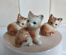 Miniatures lot 3 CHATS ROUX