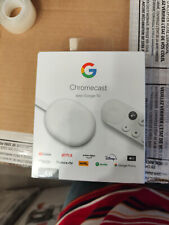Google Chromecast with GoogleTV 4k - HDMI 4K Ultra HD Android blanc -- NEUF