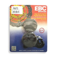 Plaquettes frein avant ebc - plaquettes, de